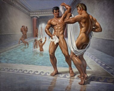 George-Quaintance-Spartan-Soldiers-Bathing-1956-Oil-on-Canvas-81.3-x-101.6-cm-Private-Collection.jpg