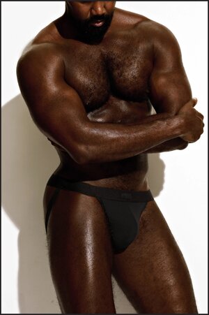 Charlie underwear MICROPIQUE-BLACK-JOCKSTRAP-FRONT..jpg