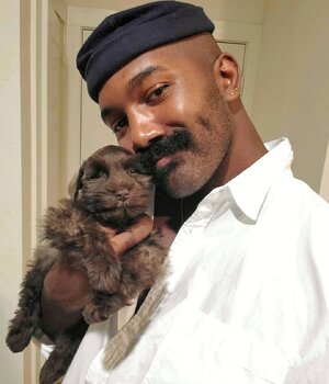 Phillip Evelyn and Chance The Mini Schnauzer 125512008.jpg