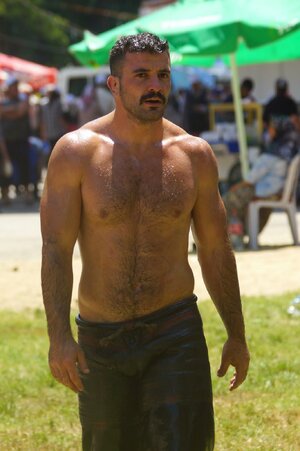 Burak Kaya. Turkish oil wrestler.jpg
