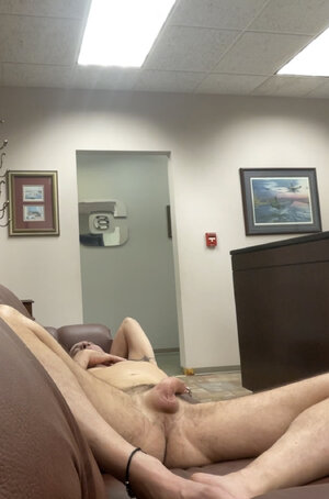 lying on couch at work.jpg