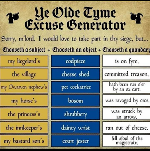 Meme - old time excuse generator.png