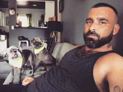 William August Cullen with Willis and Ape 35998468.jpg