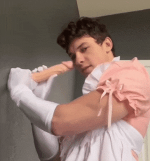 cj clark sucking a big dildo.gif