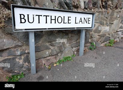butthole-lane-street-sign-in-shepshed-F172RE.jpg