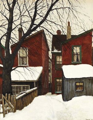 Albert Jacques Franck - Behind Spadina Ave. (1970).jpg