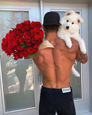 adorable-puppy-roses-shirtless-hot-valentines-guy.jpg