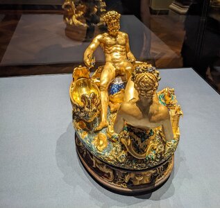 Salt Cellar by Benvenuto Cellini 1542.jpg