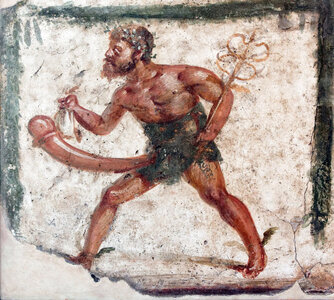 1. Priapus fresco, Pompeii.jpg