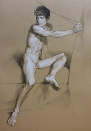 Kendric Tonn Study for ‘Cupid and Psyche’, graphite nn.jpg