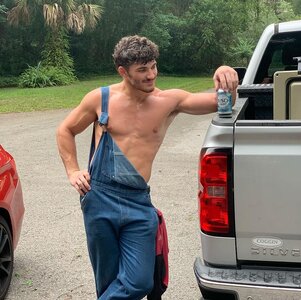 Believe it there was real yard work done here, but we couldn’t miss a photo opp_ This is legen...jpg