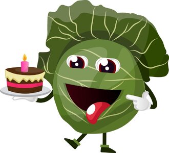 cabbage-is-holding-a-birthday-cake-illustration-on-white-background-free-vector.jpg