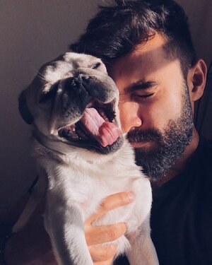 Jerry George and Blu.jpg