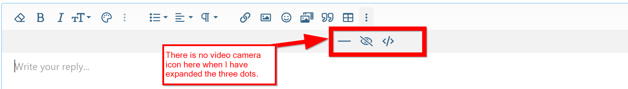 How do I upload video clips on the forum threads.png