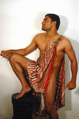 Nardeep models handwoven Pua Kumbu silk ikat textile.jpg