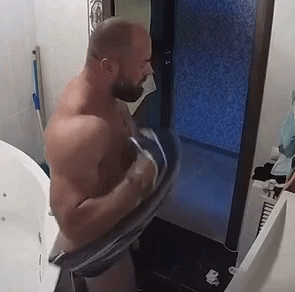 hidden cam in the shower.gif