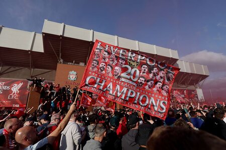 The fans outside the stadium.jpg