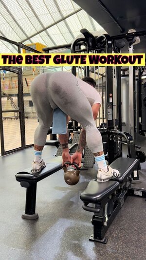 1M views · 6_4K reactions _ The Best GLUTE Workout! Save it & Try it!👌 #glutes #reels _ Micha...jpeg
