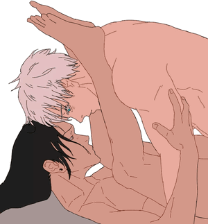 4493636 - animated ceo_takuon Jujutsu_Kaisen Satoru_Gojo Suguru_Geto.gif