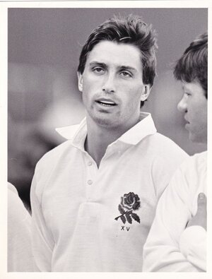 Original Press Photo Rugby Union England & Wasps Mark Bailey Undated 1980s H.jpeg