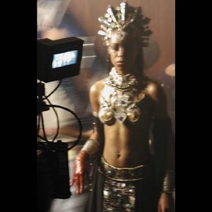 Happy Friday the 13th! #RarelyPosted BTS photo still of Aaliyah in the bar scene of Queen of the.jpg