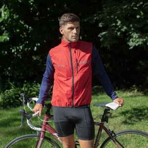 Proviz Men's Reflective Switch Waterproof Cycling Gilet - Red.jpeg