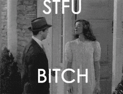 retro stfu bitch.gif