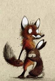 bunny and fox cuddle2.jpg bunny and fox cuddle2.jpg