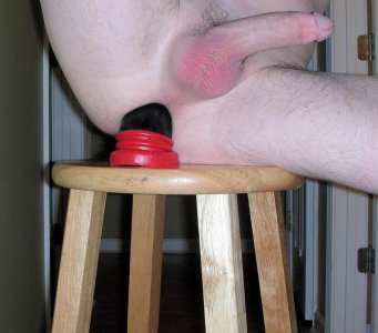 Big black toy leg up stool.jpg