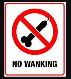 no wanking sign.JPG no wanking sign.JPG