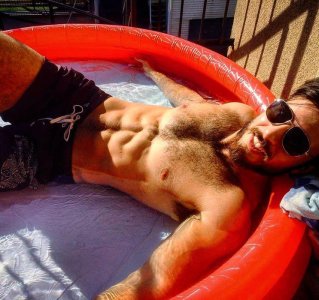 Sometimes a 12 inch deep kiddy pool on your balcony is exactly what you need..jpg