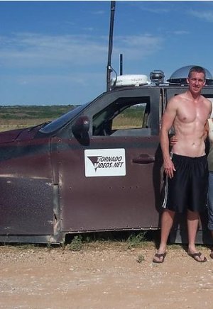 JOEL TAYLOR STORM CHASER WITH DOMINATOR VEHICLE.jpg