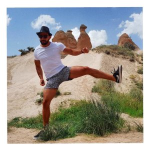 Cappadocia, Turkey, May 2018. Trying to ride the Camel rock behind. Wrong angle..jpg