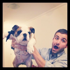 Rissieri Soldatelli with Astro, his brother's dog 11186826.jpg