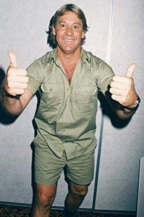 Steve Irwin Crocodile Hunter 24x36 Poster smiling doing thumbs up! at Amazon's Entertainment Col.jpg