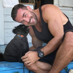 Petar Trbovic and friend. Rajska plaza, Malinska, otok Krk (1).jpg