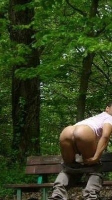 bbuttexhibit at the park.JPG