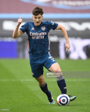 LONDON-ENGLAND-MARCH-21-Kieran-Tierney-of-Arsenal-during-the-Premier-League-match-between-West-H.jpg