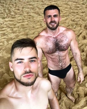 Petar Trbovic and  Marko Vukoja. Algarve Coast, Portugal.jpg