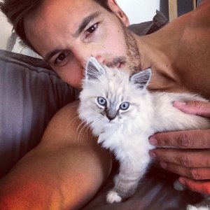 Steve Sanmartin with baby Casper  10723818.jpg