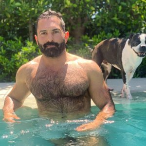 1 Ali Rad and Tucker, 21 April 2020.jpg