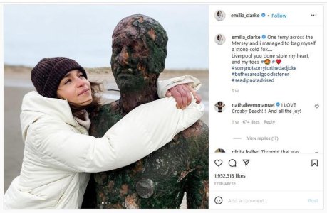 Emilia Clarke on Instagram 16th February 2022.jpg